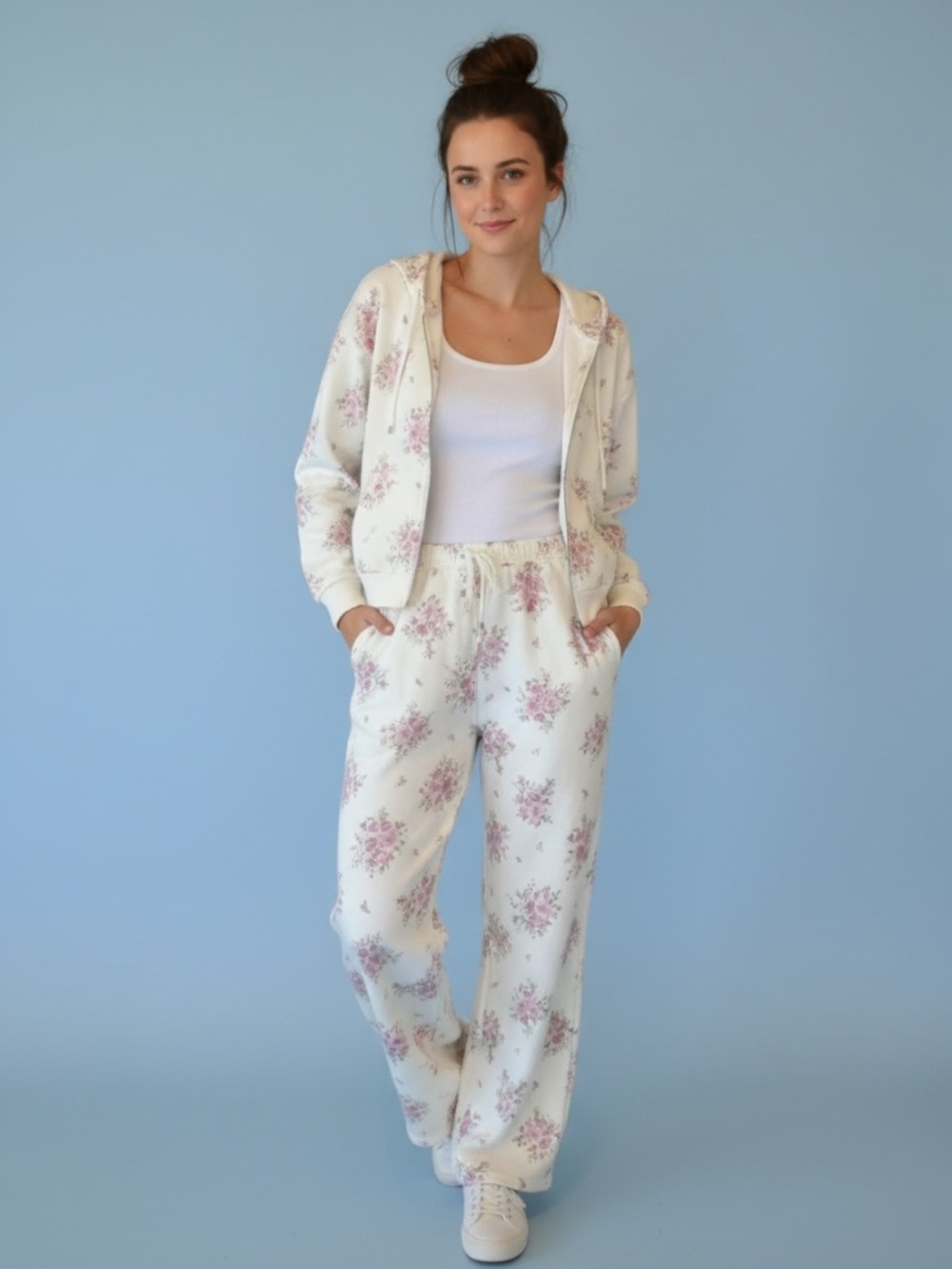 NWT two piece fleece sweats med - Picture 1 of 3